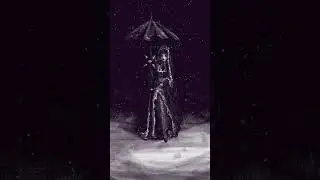 Snowy Day | Gothic Lolita #art #animation #gothic #gothiclolita