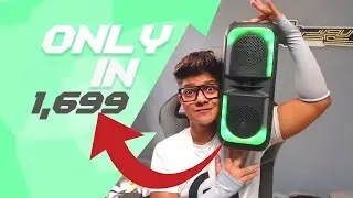 Unboxing PTron Fusion Beats Party Speaker 40W Stereo Sound RGB Lights: A Visual Treat
