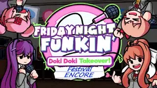 Friday Night Funkin Doki Doki Takeover Festival Encore