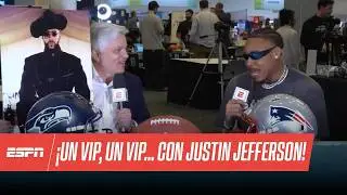 JUSTIN JEFFERSON: Bad Bunny es PERFECTO para el Super Bowl | Entrevista John Sutcliffe.