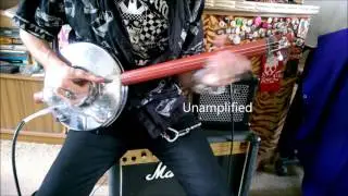 VW Hubcap (Cigar Box) Guitar
