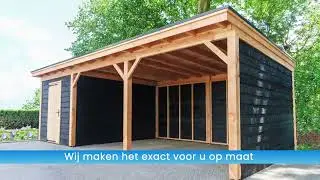 Douglas houten overkapping op maat | XXL Direct