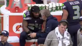 Marshawn Lynch tells Pete Carroll 