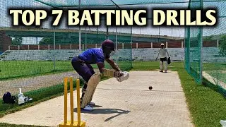 7 Cricket Batting Drills Every Beginner Should Try