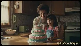 Betty Crocker. Super Moist Cake Mix and Frosting. 1981 Classic TV Commercial