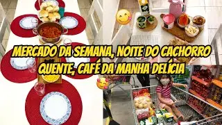 MERCADO DA SEMANA, NOITE DO CACHORRO-QUENTE,CAFÉ DA MANHÃ DELICIOSO, DICAS DE DEVOCIONAL E MAIS