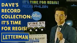 Dave's Record Collection: It's Time For Regis! | Letterman