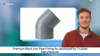 Premium Black Iron Pipe Fitting for Bookshelf by Trusted Manufacturer