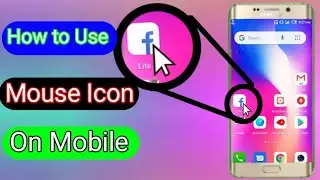 How to use mouse pointer on mobile screen|| How To instalL Mouse IN Android Without use Mouse