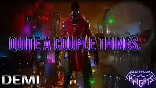 Gotham Knights: What I Like About It