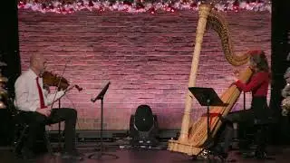 Mary Did You Know, Christmas ~ Harp and Violin Duo, Tiffany Jones, harpist
