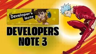 NOTAS DEL DESARROLLADOR 3// SEVEN DEADLY SINS IDLE ADVENTURE