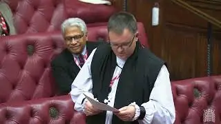 The Bishop of Norwich speaks in a House of Lords debate about community energy