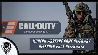 Трансляция Call of Duty Modern Warfare Endowment &mdash; раздача игры и наборов &laquo;Защитник&raquo;