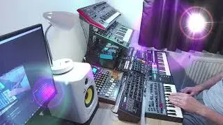 Relax: Behringer RD-78 - UB-XA Mini - Roland JD-08 - JD-Xi - MC-101 #ambientmusic #fullversion