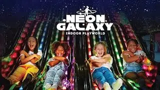Exploring Neon Galaxy Indoor Playworld! #adventure #play #playground #sisterhood #trip #trending