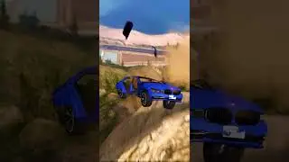 GTA 5 Mount Chiliad Real Car Crashes #4! | #shorts #gta5shorts #crashtest
