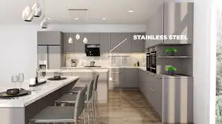 Fitted Kitchen Worktops at Flat 30% Off | London's High-end Bespoke Kitchen Set | Inspired Elements