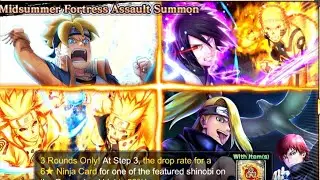 NXB NV:Midsummer Fortress Assault summon 900shinobites!