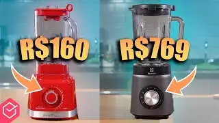LIQUIDIFICADOR BARATO vs. LIQUIDIFICADOR de RICO ( PROFISSIONAL )