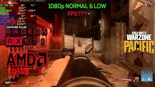 CALL OF DUTY: WARZONE PACIFIC | RX 570 4GB + Ryzen 5 2600x | 1080p Normal & Low Settings