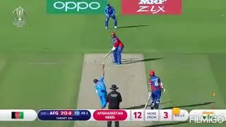 My new edit Afghanistan vs  INDIA LAST OVER