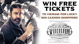 VIKRAM Movie Free Ticket Coupon | Tamil | CazhOn Cashback | Free Money | #cashback #freecash