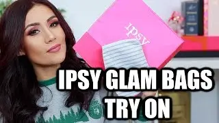 I TRIED.... IPSY GLAM BAG & GLAM BAG PLUS January 2019 II TRY ON Style