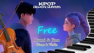 Free - Rumi & Jinu (Piano & Violin) INSTRUMENTAL | Kpop Demon Hunters | Imagine Studio 2004