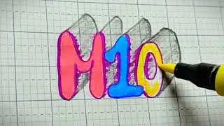 Graffiti 3D style decoration drawing named 