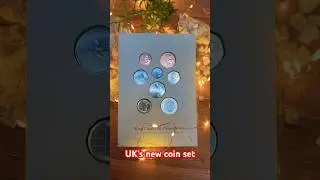 2023 UK Brilliant Uncirculated Definitive Eight Coin Annual Set 🇬🇧👑 #coincollecting #royalmint