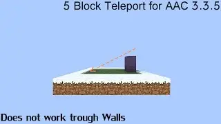 5 Block Range Teleport which Bypasses AAC 3.3.5 | Lyvell Client