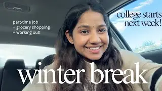 Day in my life with no school | Winter break vlog | The University of Arizona