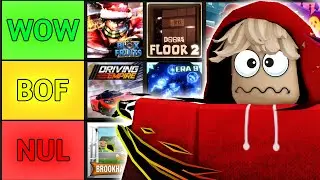J'ai Class&eacute; les Jeux Roblox du MEILLEUR au PIRE