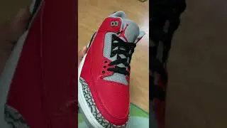 Jordan 3 Fire Red Cement &ldquo;CHI&rdquo;