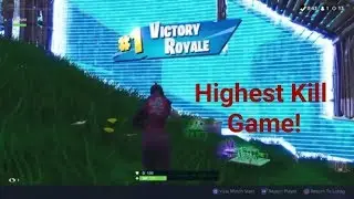 Insane 13 Kill Solo Win! (Fortnite Battle Royale)