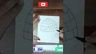 Magic number 10 ./Drawing igloo /#drawingisfun