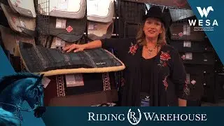 Reinsman Swayback Contour Saddle Pads with Riding Warehouse | WESA 2019