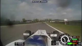 Primo test in F4 su Tatuus T-014 a Magione con SG
