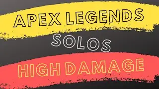 Getting High Damage in Solo's | Road to 4k