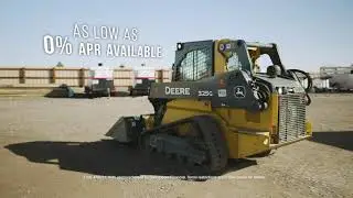 Up To 0% APR Available On John Deere Compact Construction Equipment