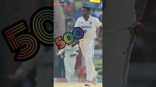 Ashwin 500 Wickets in Test Format 🏏|| #cricket #indvseng #ipl #ravichandranashwin #500 #500wickets