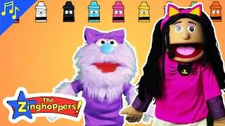 What Color Is Oatmeal the Monster? | Colors Learning Song | Oatmeal The Monster Is Purple