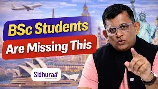 Before Choosing a Master’s Degree After BSc, Watch This with Mayur Yardi | Sidhuraa Study Abroad