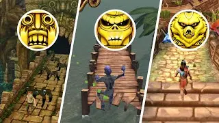 Temple Run vs Zombie Run vs Spirit Run Gameplay