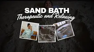 I Got Buried in Hot Sand in Japan 😳 | Niijima Island Sand Bath