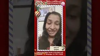 SING'MAS '25 / #OC 07 - Subani / Christmas Singing Competition - 2025 