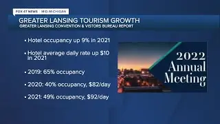 Tourism in the Greater Lansing region is back on the rise