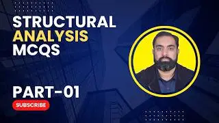 Structural Analysis P1 | Civil Engineering MCQs | Beams, Frames, Bending Moments & Support Reactions