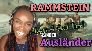 African Girl First Time Hearing  Rammstein - Ausländer (Official Video) | REACTION